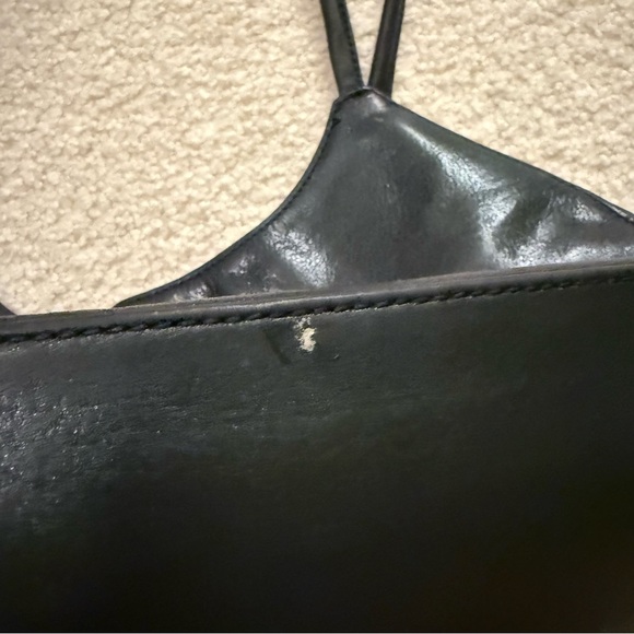 Vintage Monsac leather shoulder bag - Picture 5 of 12